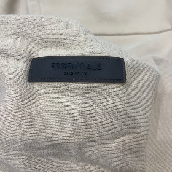 Essentials Fear of God hoodie sweatshirt men's size xl beige camel color - Picture 3 of 4